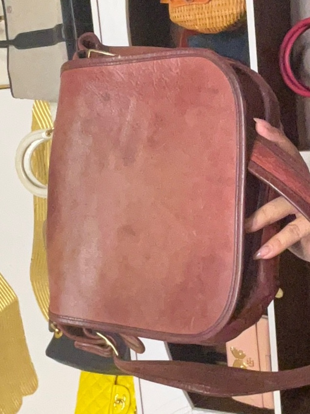 25. Vintage Coach Sold As Is Desc In Liveno Cancel/returns